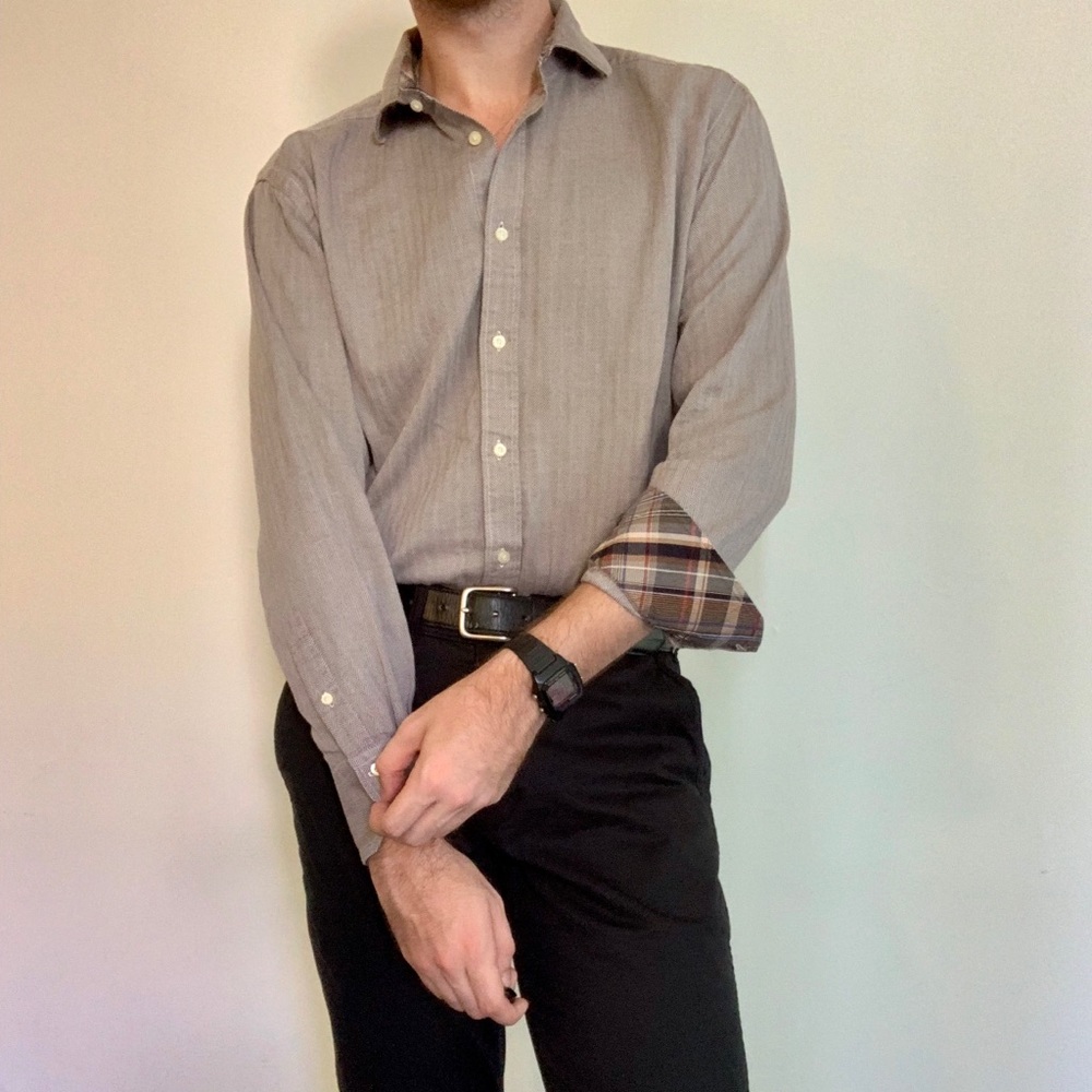 Thomas Dean Button Down